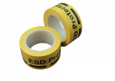Pita Lantai Vinyl Perekat Akrilik Kuning Untuk Menandai Area Lindung ESD