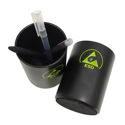 Black ESD Antistatic Plastic Pen Holder ESD Desk Organizer untuk Cleanroom Purification Workshop