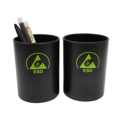 Black ESD Antistatic Plastic Pen Holder ESD Desk Organizer untuk Cleanroom Purification Workshop