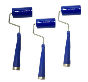 Disposable PE Cleanroom Sticky Roller Ukuran 8 Inch Untuk Pembersihan Cleanroom