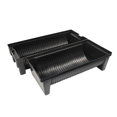Anti-statis Konduktif ESD Listrik PCB Sirkulasi Storage Tray ESD Plastik Tray