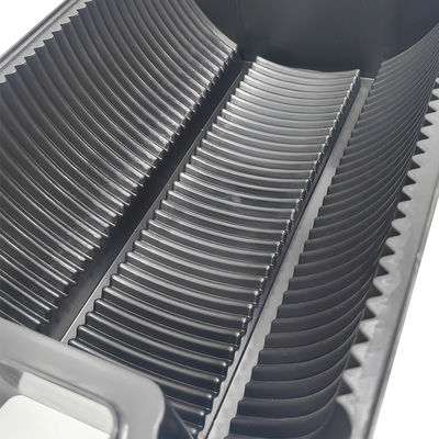 Anti-statis Konduktif ESD Listrik PCB Sirkulasi Storage Tray ESD Plastik Tray