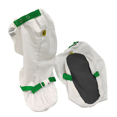 Cleanroom Hipalon Sol Anti Slip Anti Static Sepatu anti debu ESD 5cm Strip Boots
