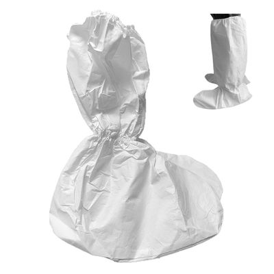 Non Woven PP / PE Cover Sepatu Tepak Bernafas Boot Cover Sepatu Cover sekali pakai
