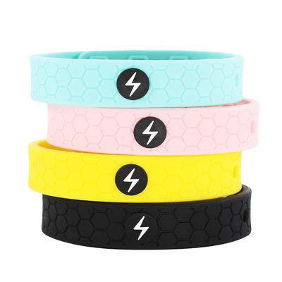 ESD Anti Static Wrist Strap Pergelangan tangan disesuaikan Meningkatkan Tidur Silicone Static Strap Bracelet