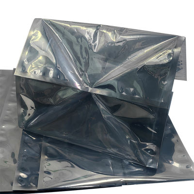 Tas Perisai Penghalang Kelembaban Tiga Dimensi Besar ESD Anti Static Shielding Plastic Packaging Bag