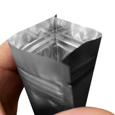 Matte Self Sealing Bag Solid Color Double-Sided Opaque Sealed Bag Aluminium Foil Plated Packaging Bag