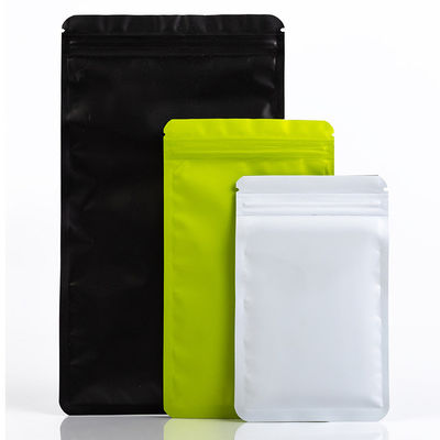 Matte Self Sealing Bag Solid Color Double-Sided Opaque Sealed Bag Aluminium Foil Plated Packaging Bag