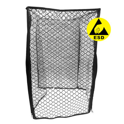 Kualitas tinggi Anti-statis PVC Grid Cover ESD SMT PCB Magazine Racks Cover Cocok untuk 355x320x563mm