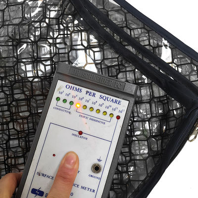 Kualitas tinggi Anti-statis PVC Grid Cover ESD SMT PCB Magazine Racks Cover Cocok untuk 355x320x563mm
