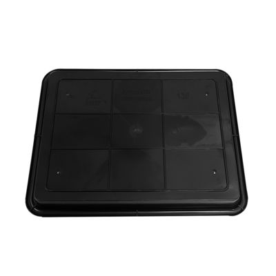 338x255x30mm Anti Static Square Tray Hitam Plastik persegi panjang Shallow Tray ESD Electronic Circle Turntable