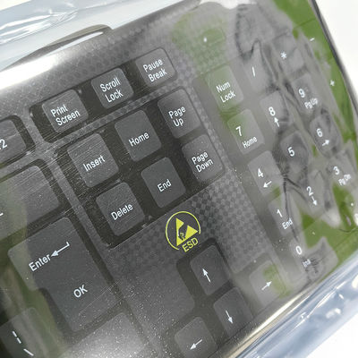 Black Cleanroom ESD Antistatic Wired Mouse Keyboard Set