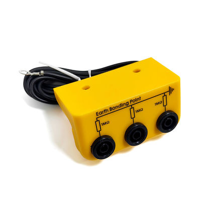 L Bentuk Kuning Grounding Socket EPA Peralatan Komponen