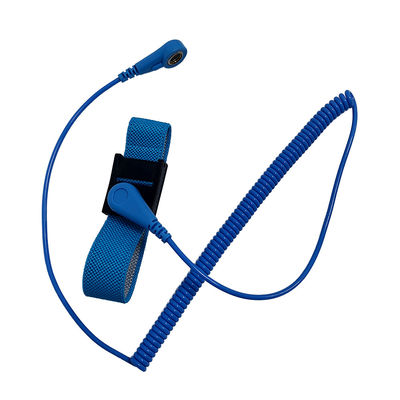 ESD Antistatic PVC Double Headed Buckle Wrist Strap 1.8M Panjang