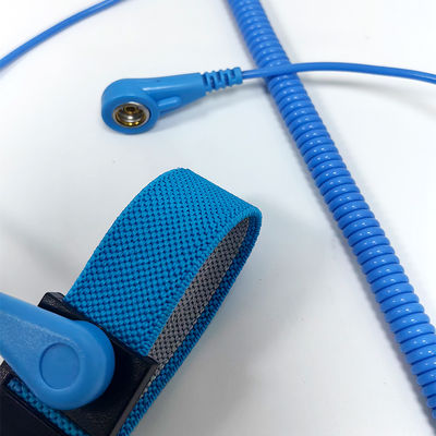 ESD Antistatic PVC Double Headed Buckle Wrist Strap 1.8M Panjang