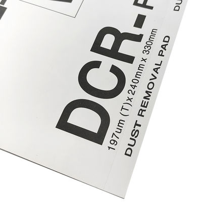 240*330mm Penghapusan debu Sticky Pad Safety Peelable DCR Pad