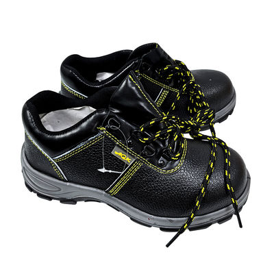 Hitam Anti Smashing Anti menusuk baja Toe Safety Sepatu Kerja