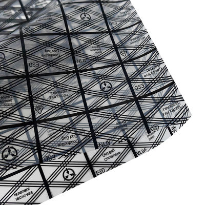 ESD Anti-Static Mesh Printing PE Shielding Bag For Electronic Product Packaging