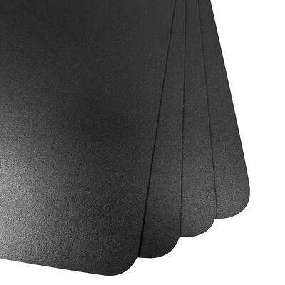 Anti-statis Flame-retardant Frosted Black PP Plastic Sheet