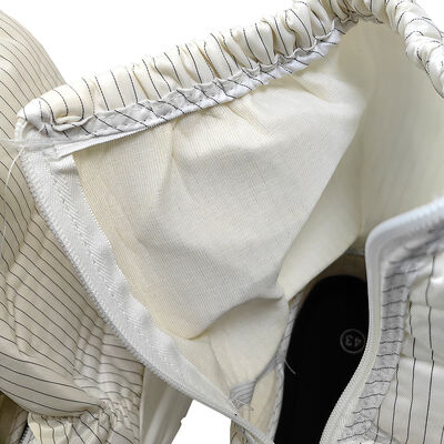 Sepatu pendek tabung komposit Sponge Antistatic ESD putih