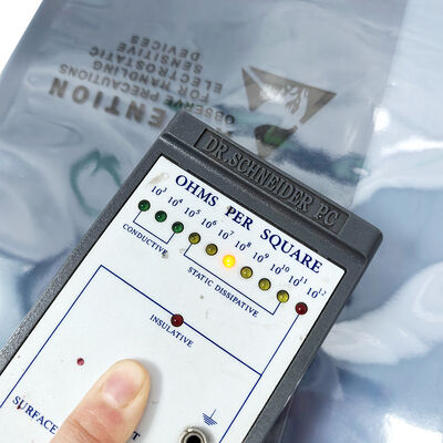 ESD Antistatik PE tas akordeon lipat tas pelindung