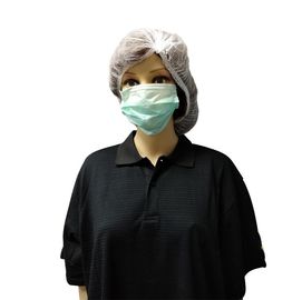 5 Mm Rajutan Kain Katun Kaos POLO Antistatik Lengan Pendek Dengan Tanda ESD