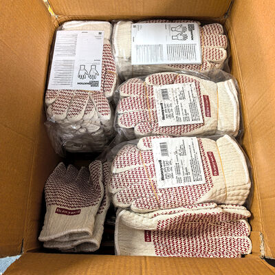 Sarung tangan tahan panas yang direndam nitril untuk pekerjaan suhu tinggi