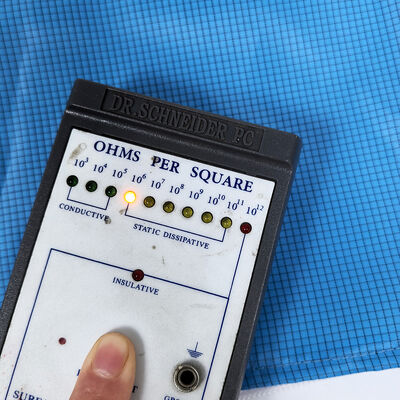 Tas Penyimpanan Alat Ritsleting Genggam Anti-Statis ESD Biru