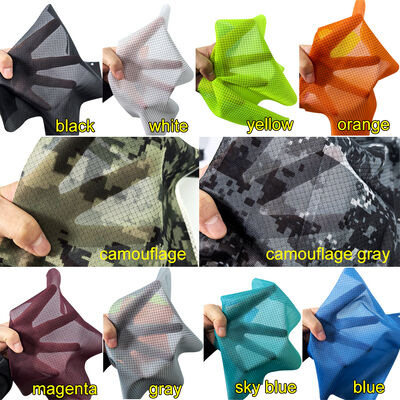 Cetak Kamuflase Berkinerja Tinggi ESD Kain Berlapis Berlian    87% Polyester + 13% Serat Karbon