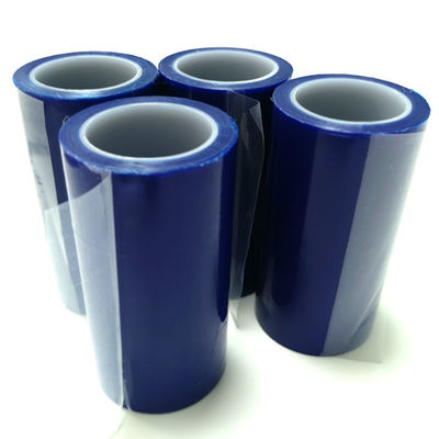 White Blue Cleanroom 18m Sekali Pakai PE Sticky Lint Roller Roll