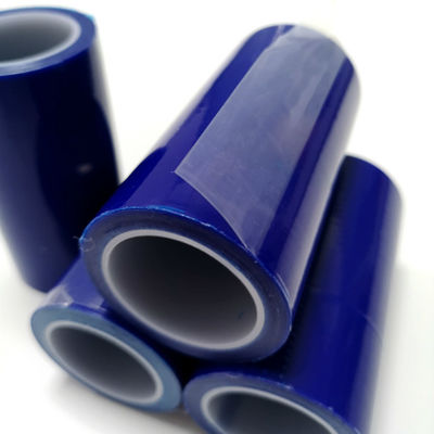 White Blue Cleanroom 18m Sekali Pakai PE Sticky Lint Roller Roll