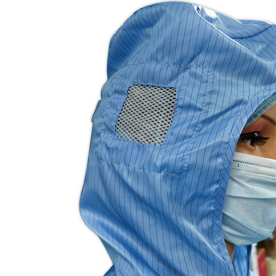 Topi Selendang ESD Antistatik 5mm Stripe Gratis Lint