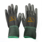 Sarung Tangan Seamless Rajutan ESD PU Palm Fit Dengan Polyester Liner