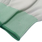 Antislip White Polyester Pu Palm Gloves Untuk Industri S M L XL XXL