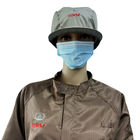 Cleanroom Electronic Working Blue TC Polyester Cotton Cap ESD Topi Antistatik