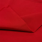 4mm Grid Konduktif Wire Red Anti Static TC Fabric 33% Cotton 2% Carbon Fiber