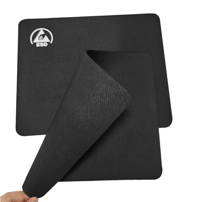 Cleanroom Hitam Menggunakan Anti Statis Esd Mouse Pad Tipe Persegi