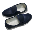 Biru Antistatik PVC Mesh Fabric Bernapas ESD Safety Shoes Dapat Digunakan Kembali Dicuci