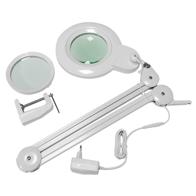 Alat Aman ESD Lampu Kaca Pembesar LED Siang Hari 5600K - 6000K