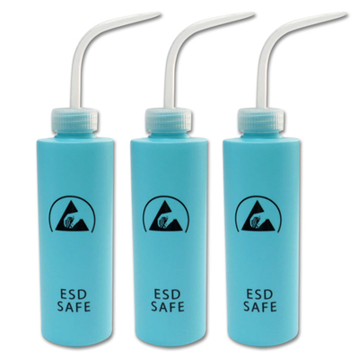 Botol Pengeluaran Aman Antistatik Plastik HDPE ESD Untuk Penggunaan Industri