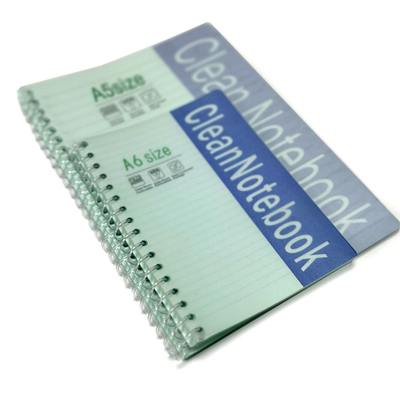 Stapled Lint Free Anti Static Clean Notebook Penggunaan Industri A4 A5 A6
