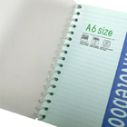 Stapled Lint Free Anti Static Clean Notebook Penggunaan Industri A4 A5 A6