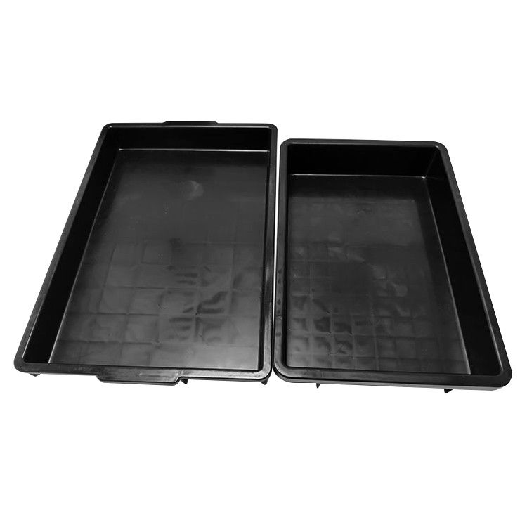 ESD PCB Tray Tepak PP Plastik Antistatic Storage Trays Hitam ESD Packing Blister