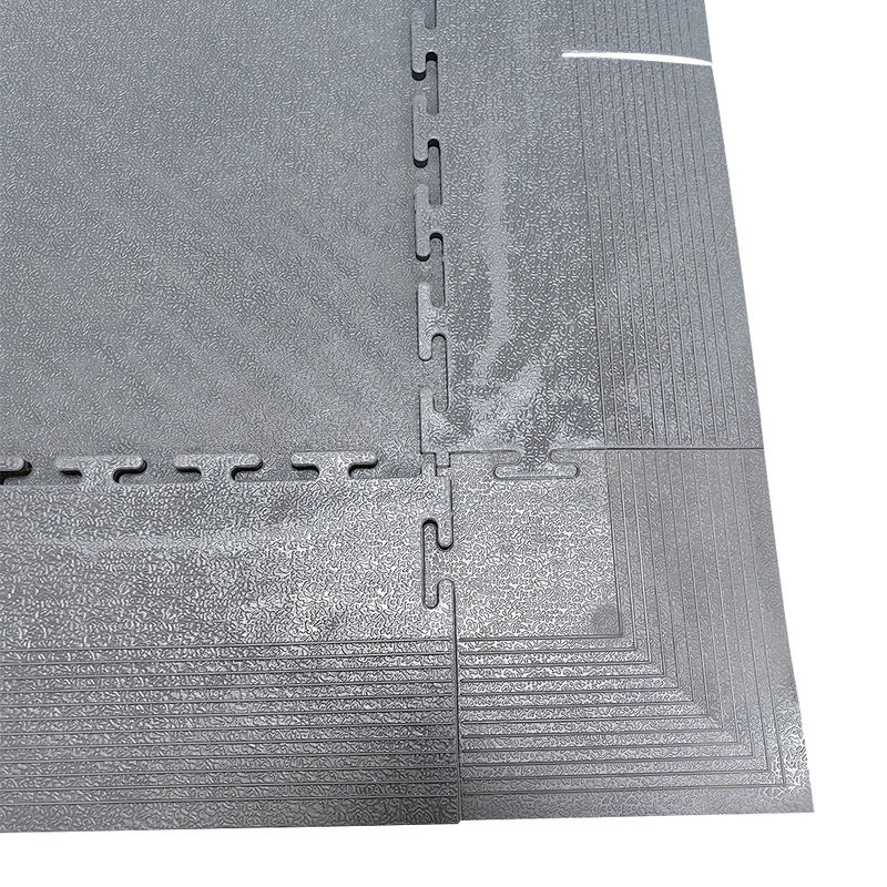 ESD PVC Floor Tile Interlocking ESD Floor Mat Antistatic Floor Tile untuk Industri