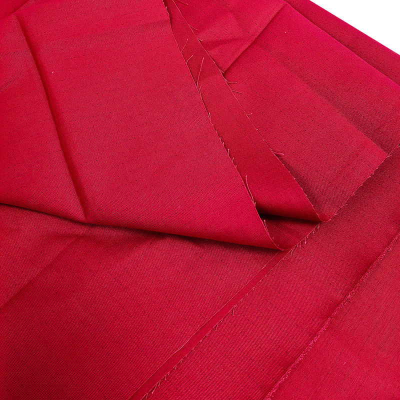 Merah Biru ESD Antistatik tahan api 99% Kapas + 1% Kain Filament Konduktif ESD Kain Pelapis