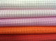 Clean Room ESD Fabric Woven Polyester Fabrics 5mm Grid Putih Biru Warna Kuning