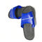 Sandal PVC yang Dapat Dicuci Sepatu Safety ESD Ekonomi Warna Biru Atas dengan Sol Hitam