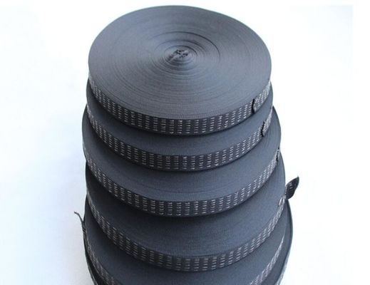 10mm 15mm ESD Rope Polyester Fiber Untuk ESD Heep Strap / ESD Shoe Cover