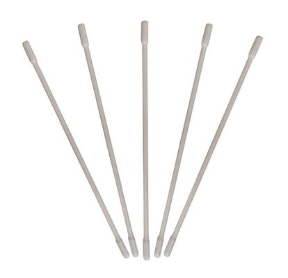 3 Inch Slim Paper Handle Cleanroom Bahan Habis Pakai Penyeka Kapas Bebas Serat Lin