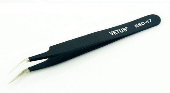 Pinset Plastik ESD Esd Presisi Aman AISI 302 Panjang Bahan 110 - 140mm
